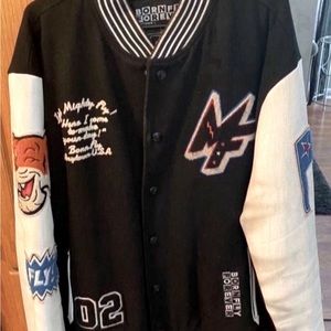 Born fly varsity jacket 3x men